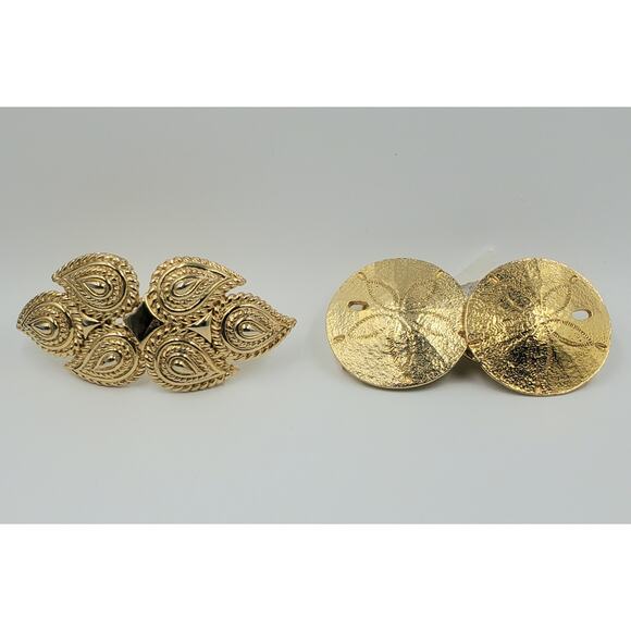 Vintage Mimi Di N Lot of 2 Belt Buckles - 1974 Sand Dollars & 1985 Paisley main image 7